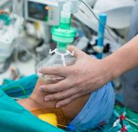 A ketamine package for use in emergency cesarean delivery in the unavailability of an anesthetist.