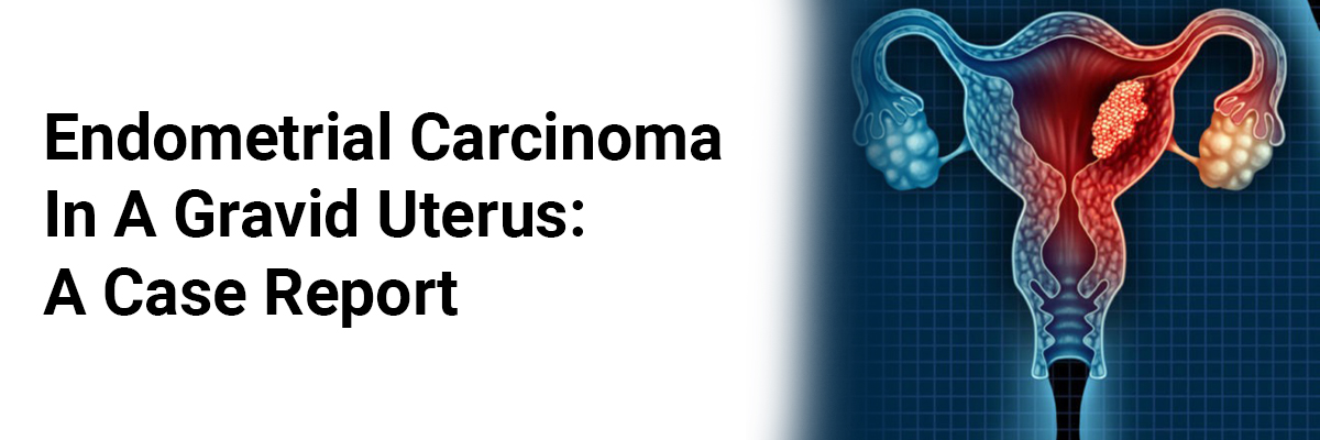 Endometrial Carcinoma in a Gravid Uterus: A Case Report