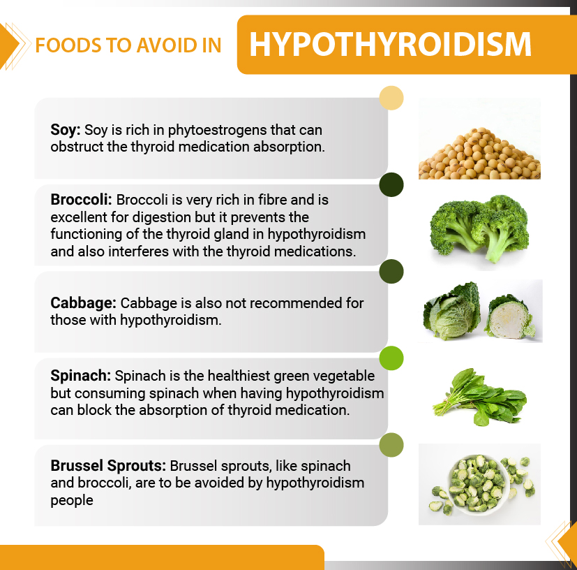 Diet chart for Thyroid - Know What to Avoid