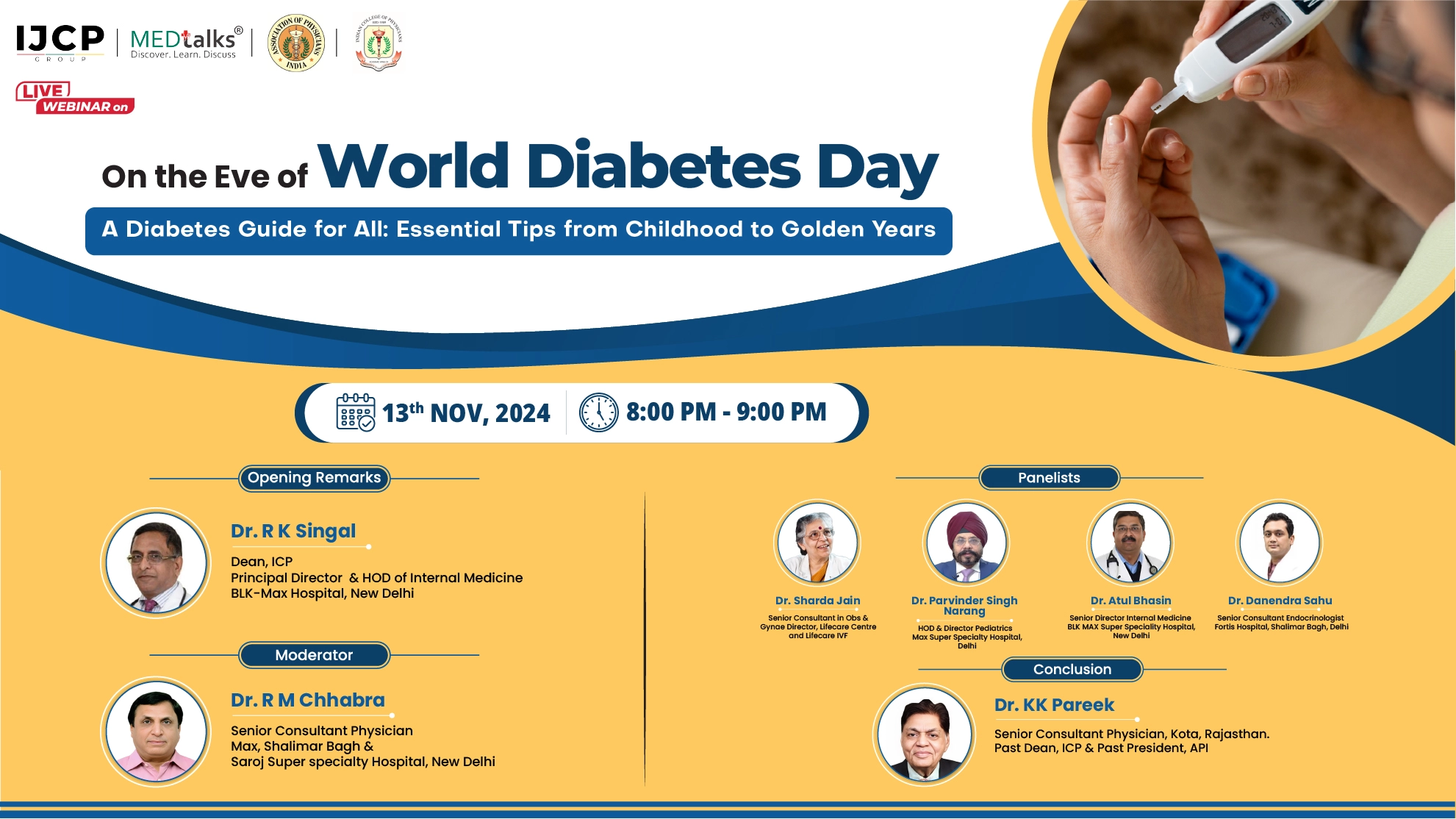 A Diabetes Guide for All: Essential Tips from Childhood to Golden Years (World Diabetes Day)