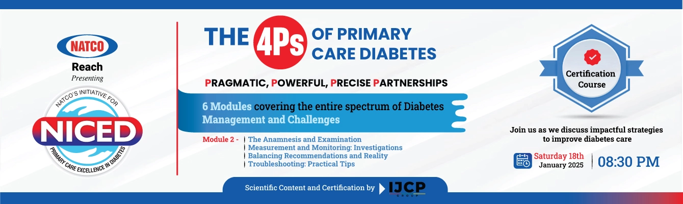 6 Modules covering the entire spectrum of Diabetes Management and Challenges